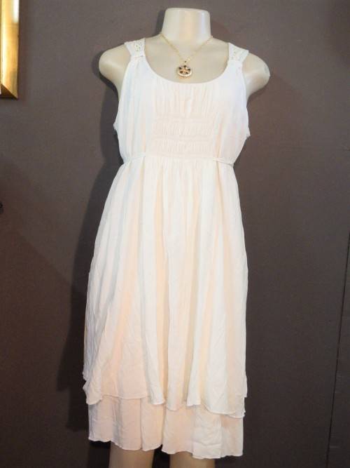 Casual Dresses White summer Truworths dress Lined Size 36